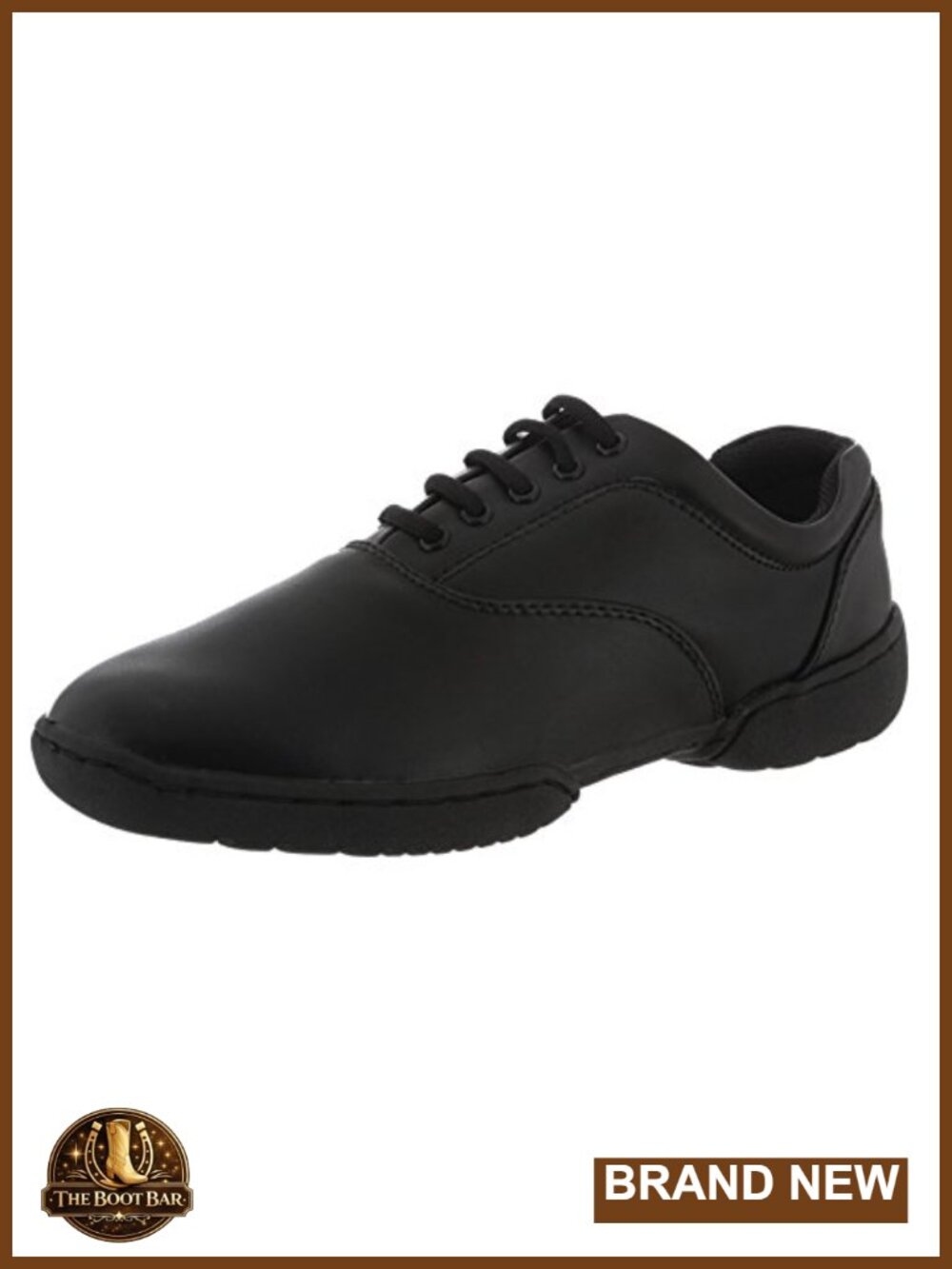 Marching Band Oxford Shoes - Durable Leather Lace-Up Performance Footwear